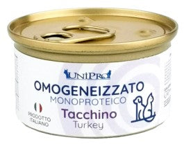 Unipro Omogeneizzato Tacchino 85g Lattina Unipro Omogeneizzato Tacchino 85g Lattina